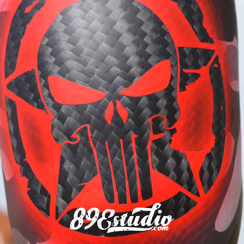 Personalizacion de prótesis, diseño y aerografía