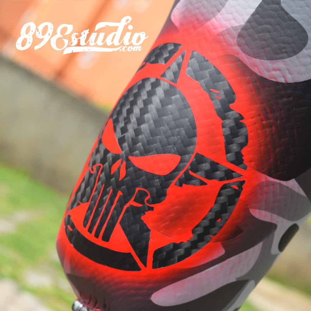 Personalizacion de prótesis, diseño y aerografía